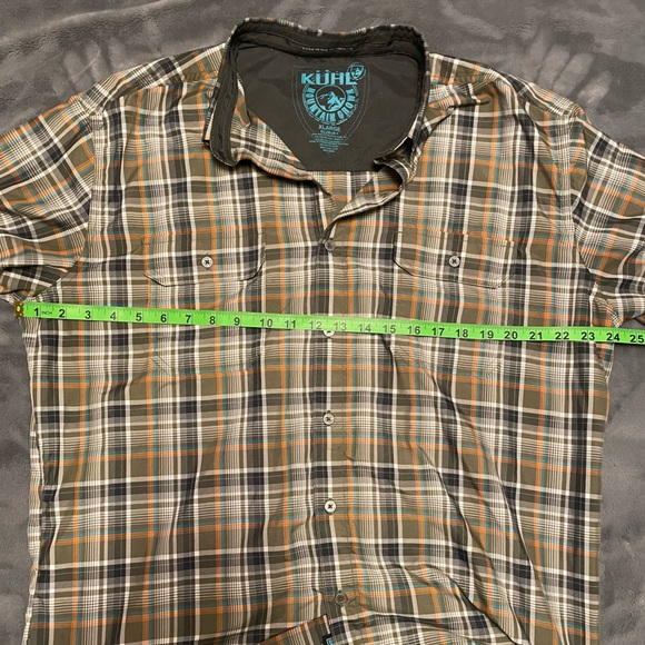 Kuhl Response button up short sleeve shirt - Picture 3 of 7